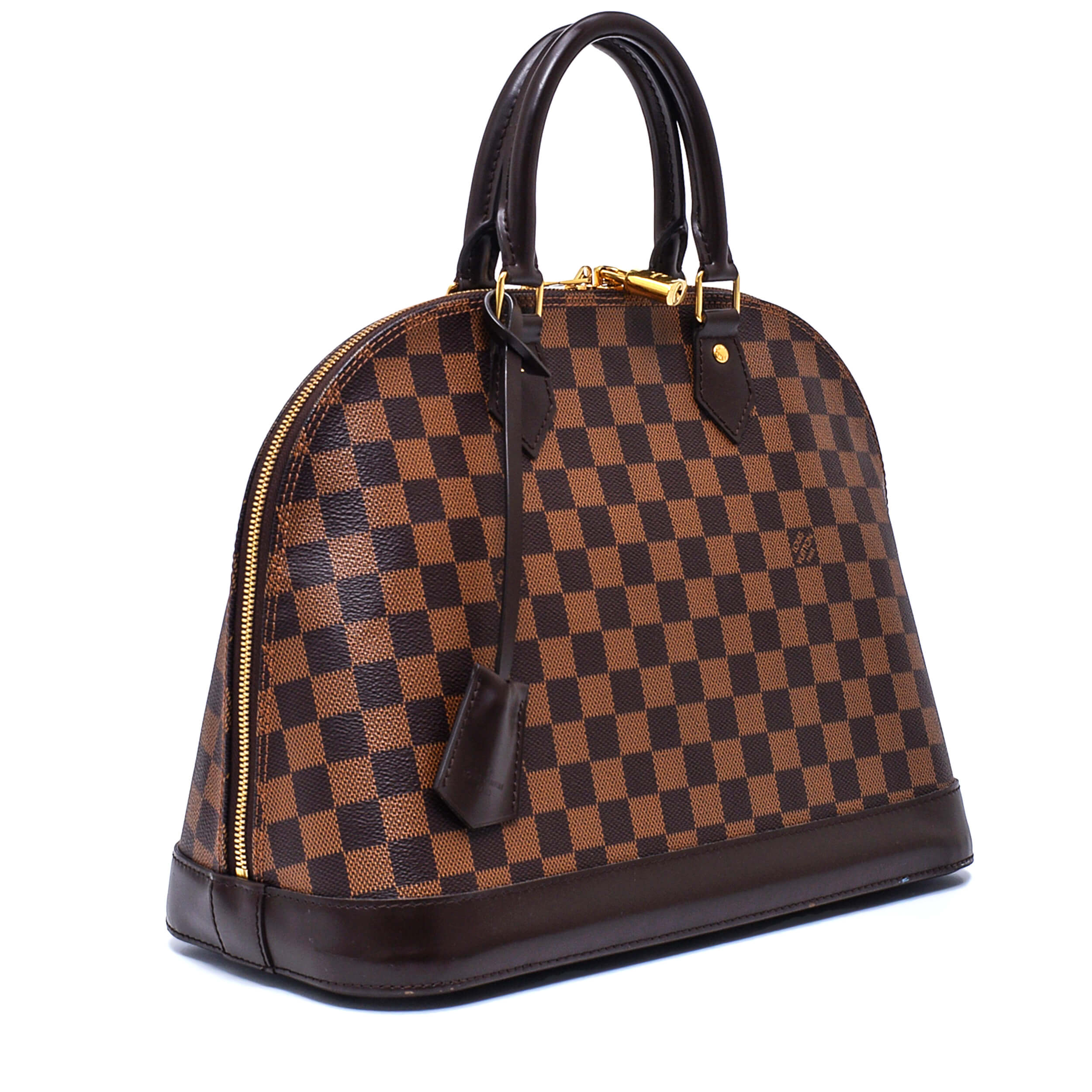 Louis Vuitton - Damier Ebene Canvas Alma MM Bag